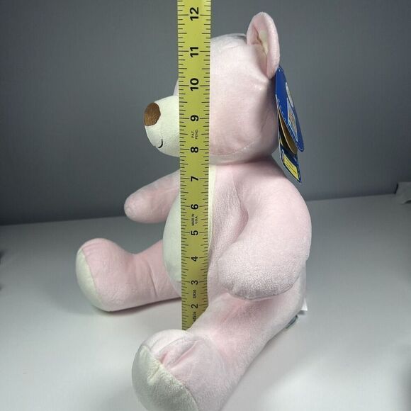 Rare NWT Build-A-Bear Pink & White Hug A Cub Asthma and Allergy Friendly Plush - Picture 9 of 9